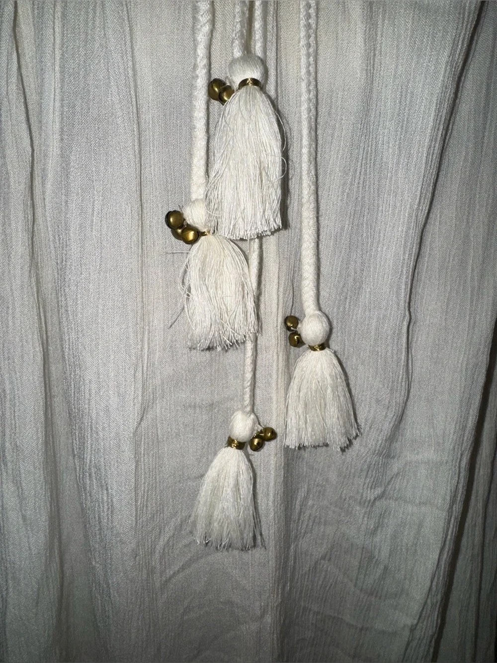 We The Free Holy Smokes Maxi Dress Ivory Cutout Boho Size Medium